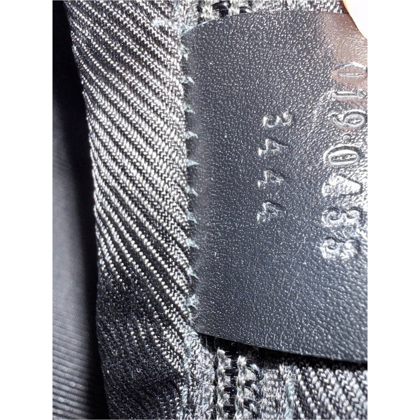 Gucci Black GG Logo Shoulder Bag with Silver Hardware
