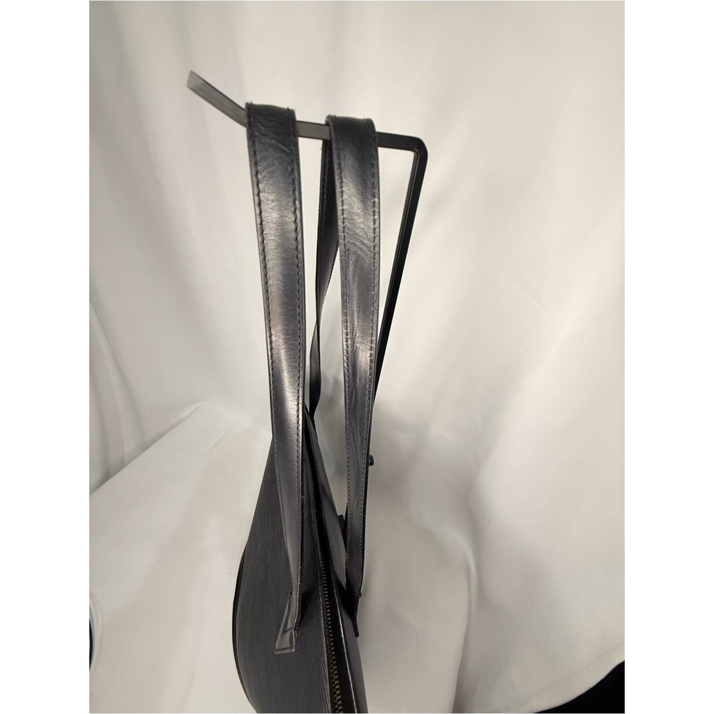 LOUIS VUITTON Black Epi Saint Jacques leather tote