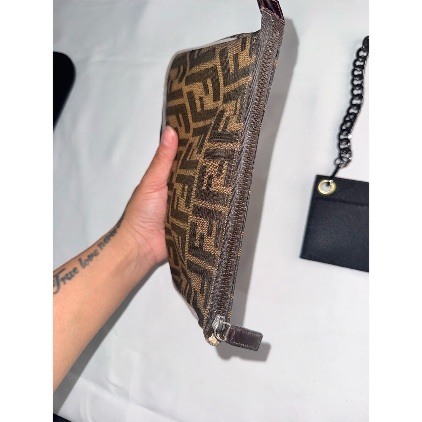 Fendi Zucca Pochette Pouch