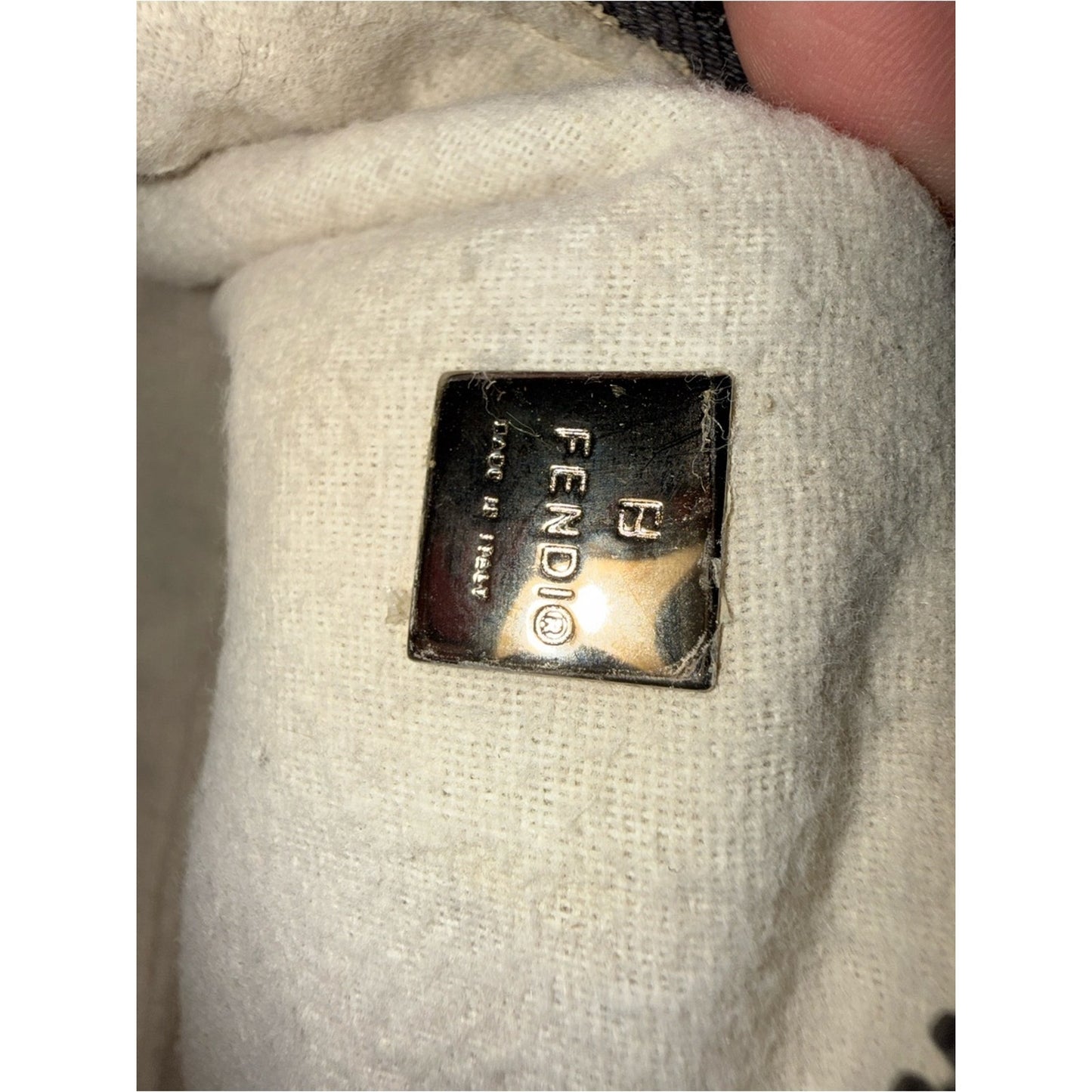 Fendi Zucca Pochette Pouch