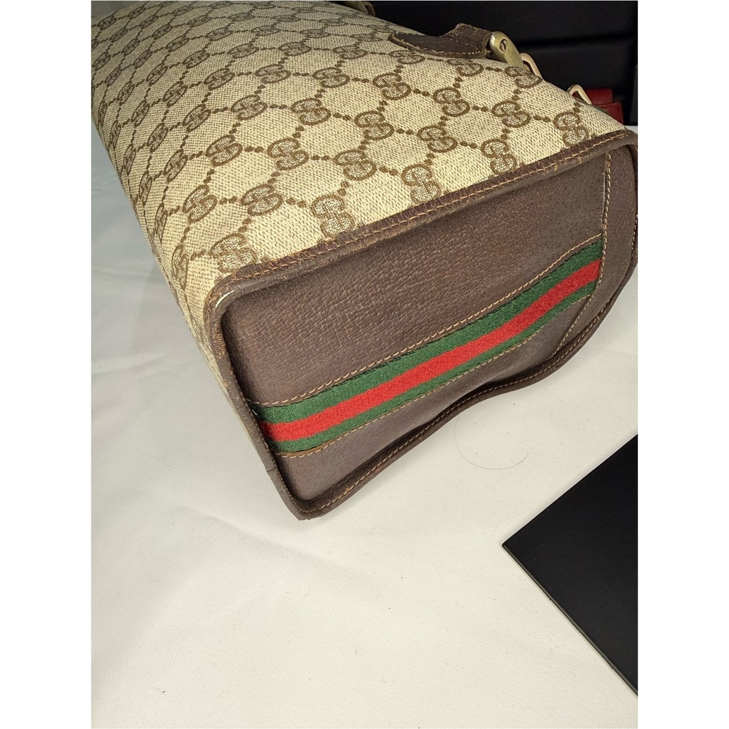 Gucci GG Monogram  Boston 35 Bag