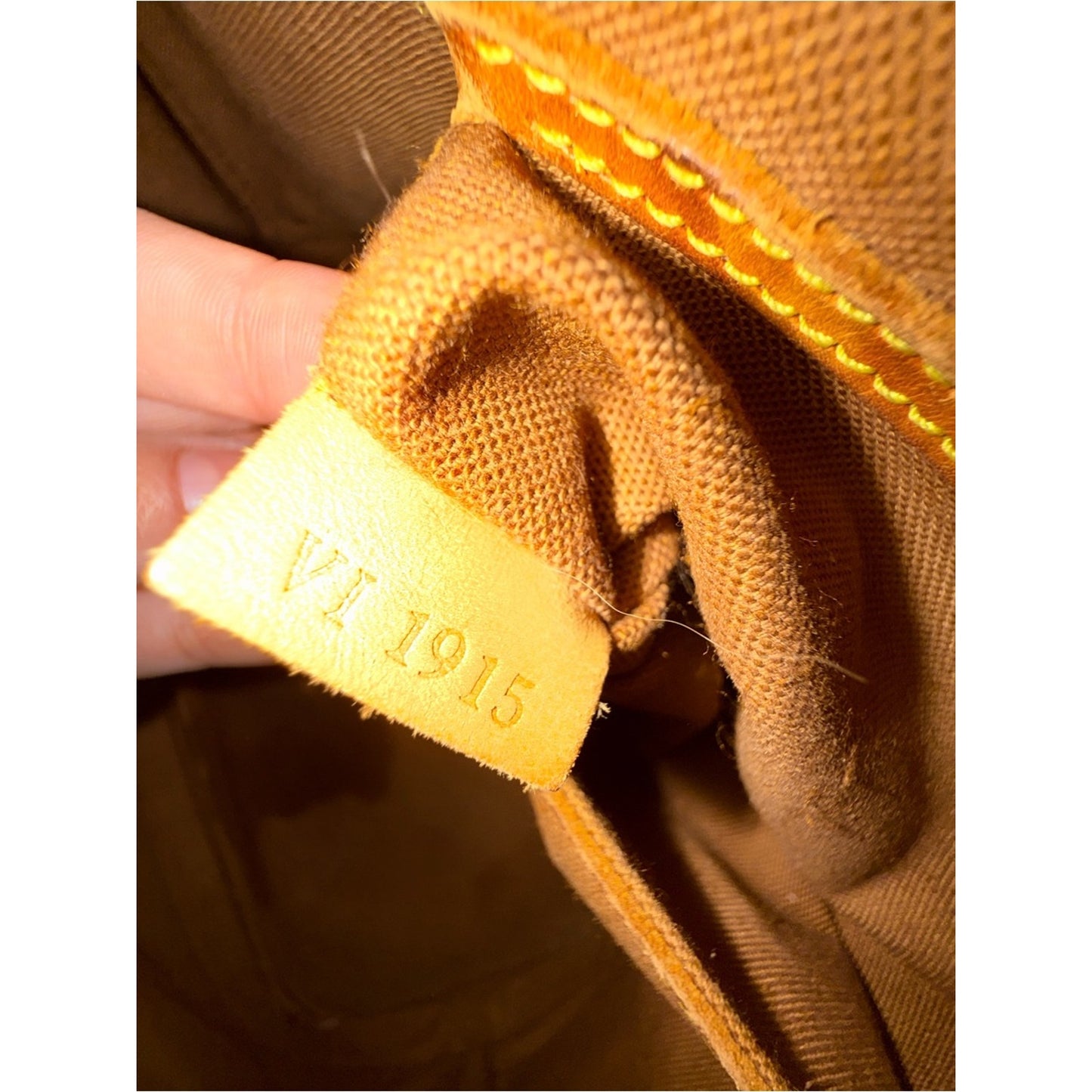 Louis Vuitton Alma Handbag Customized