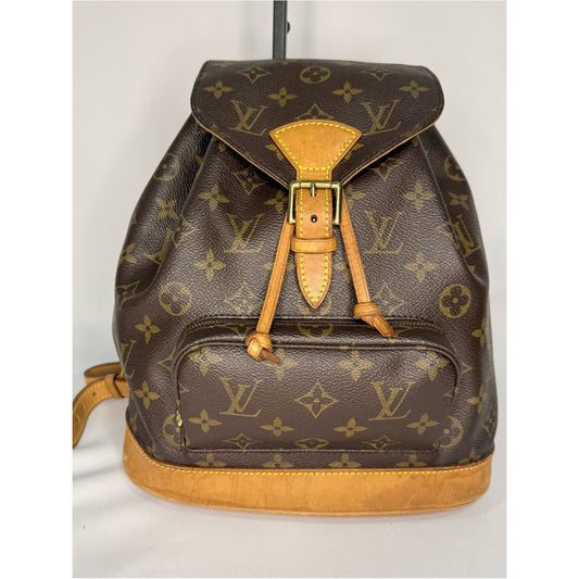 Louis Vuitton Brown Monogram Montsouris MM Backpack
