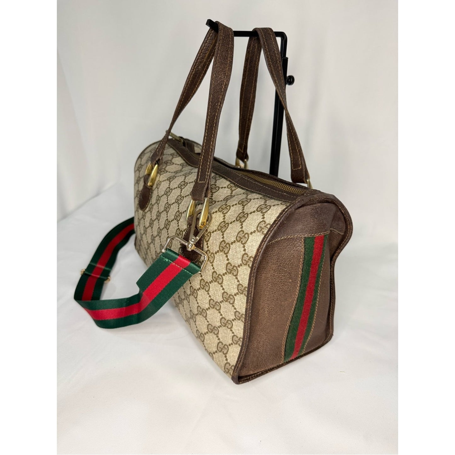 Gucci GG Monogram  Boston 35 Bag