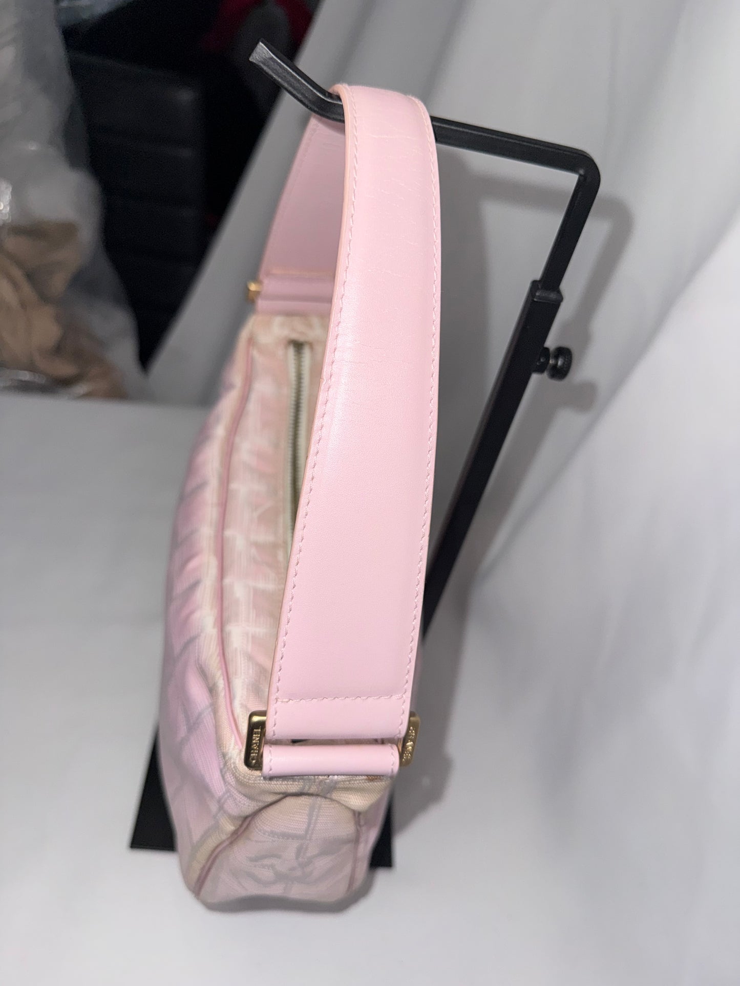 Chanel Light Pink Travel Line Mini
Hobo Shoulder Bag