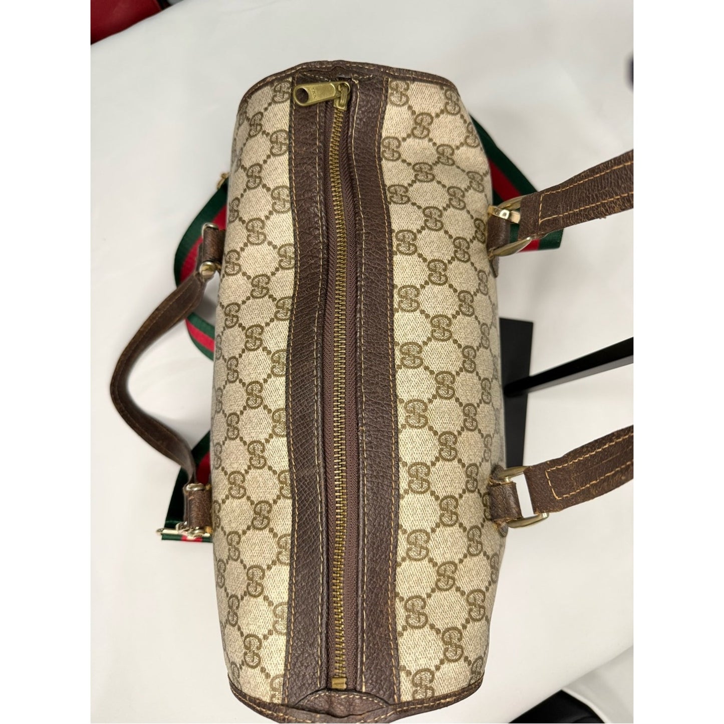 Gucci GG Monogram  Boston 35 Bag