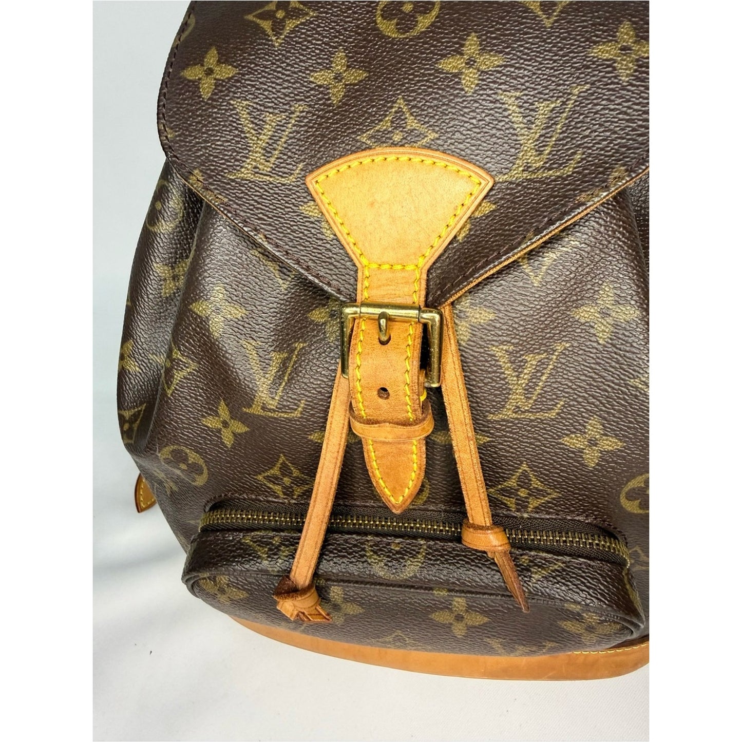 Louis Vuitton Brown Monogram Montsouris MM Backpack
