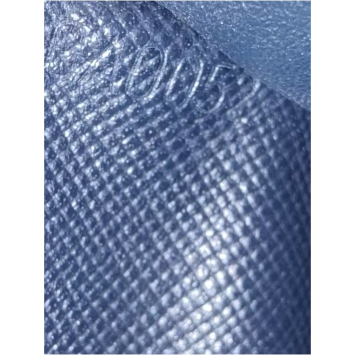 Louis Vuitton Gray and Navy Mini Lin International Wallet